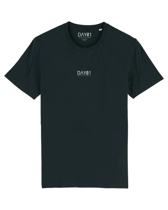 DAY01 LOGO / FRONT PRINT - Black