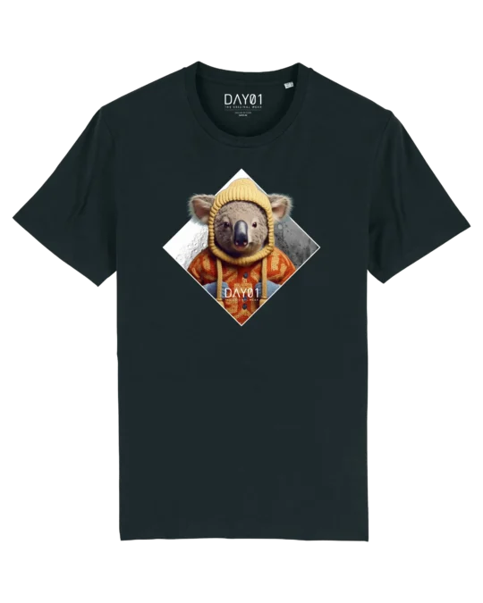 KOALA / FRONT PRINT - Black
