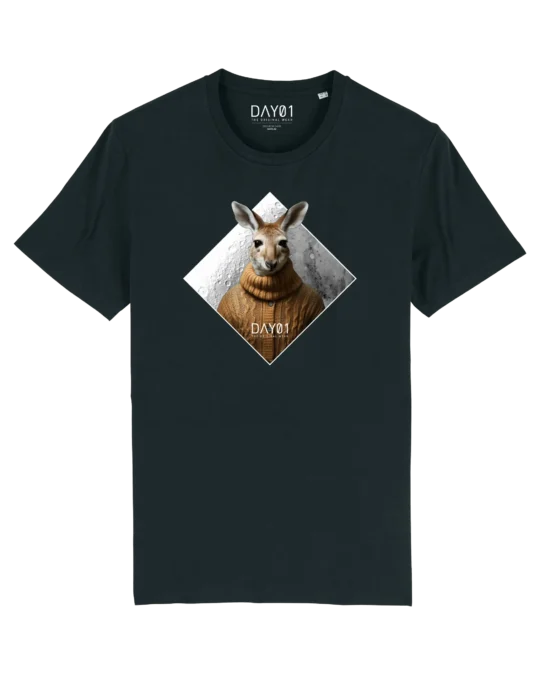 KANGAROO / FRONT PRINT - Black